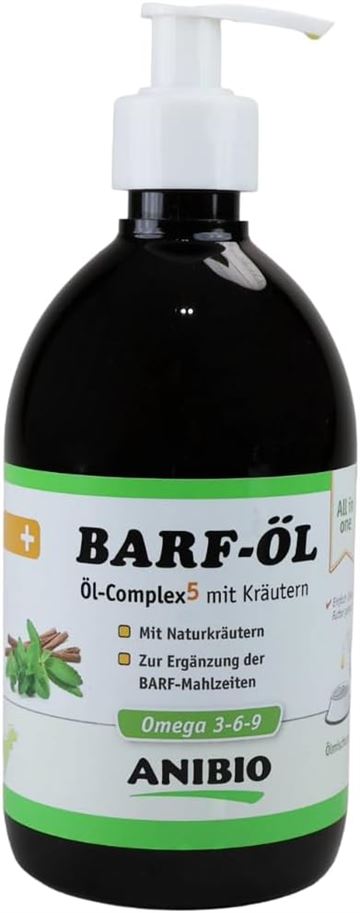 Anibio BARF Olie 500 ml.  